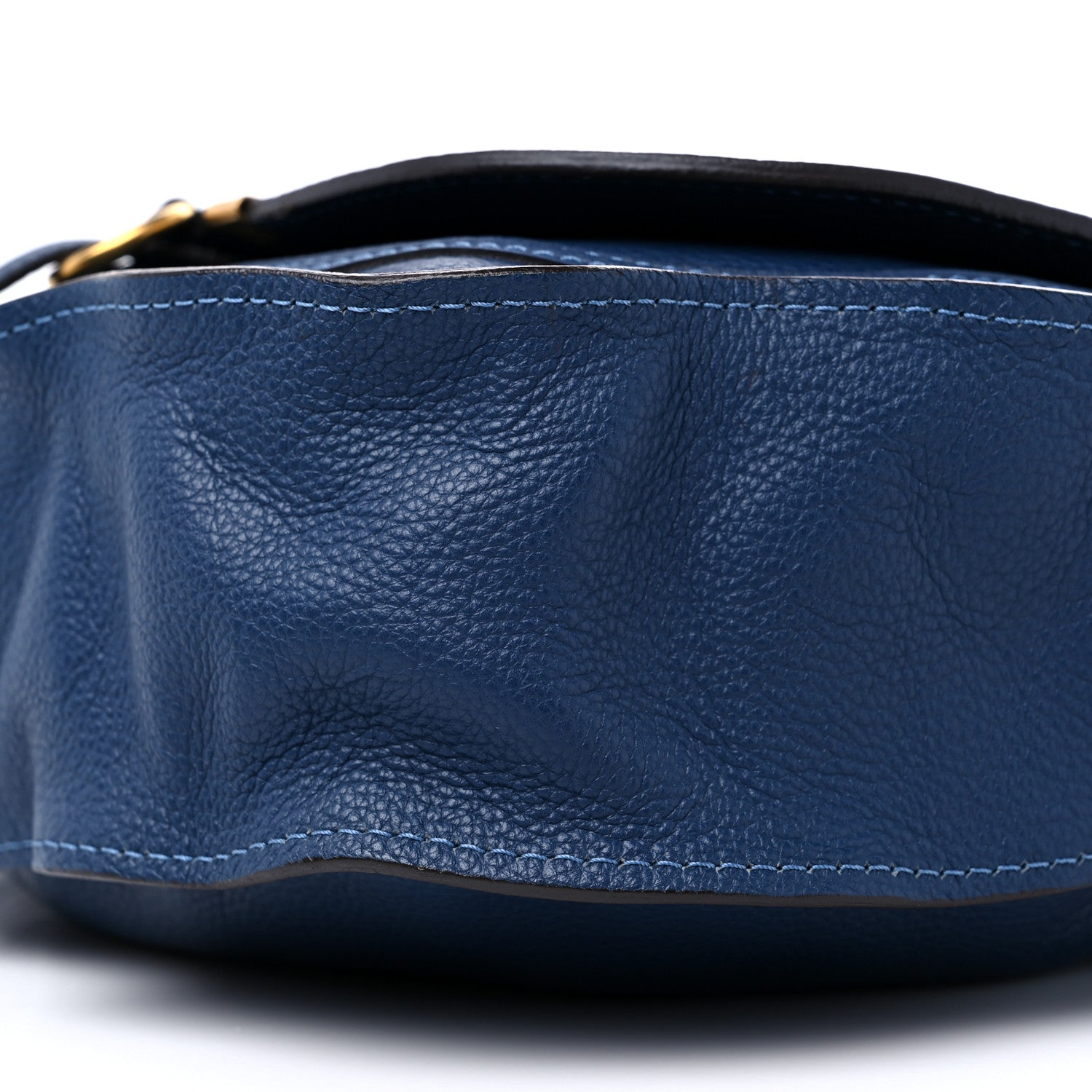 Chloe Calfskin Medium Marcie Nude Hobo Blue Velvet 8 of 8