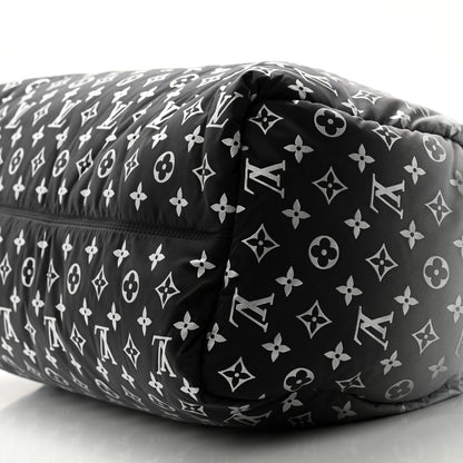 Louis Vuitton Nylon Frost Gradient Monogram LV Ski Keepall 45 Silver 8 of 8