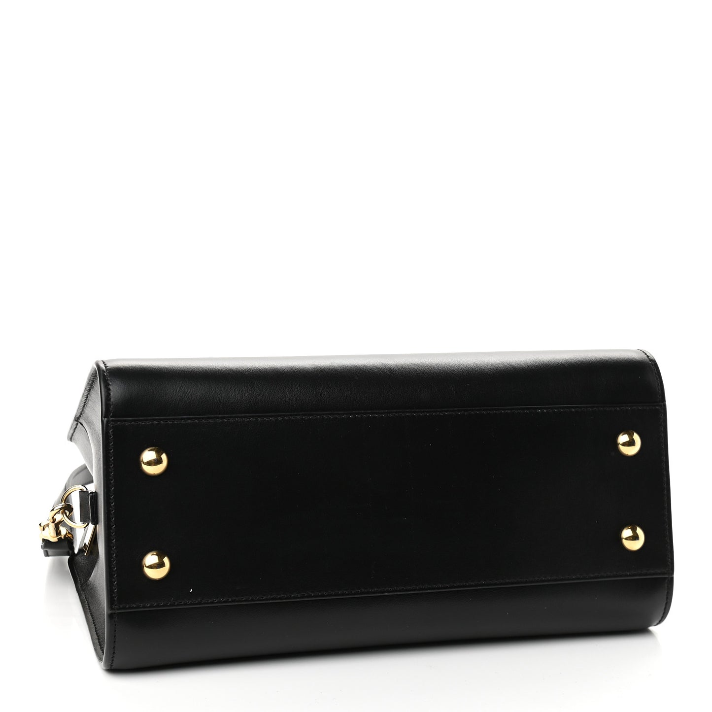 Calfskin Monogram Baby Cabas Black