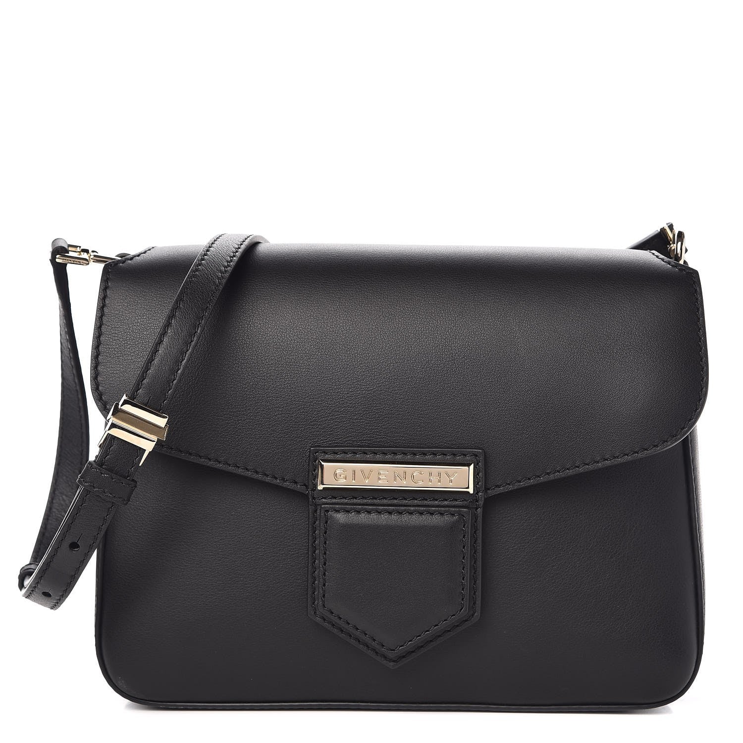 Givenchy Calfskin Small Nobile Shoulder Bag Black 1 of 7