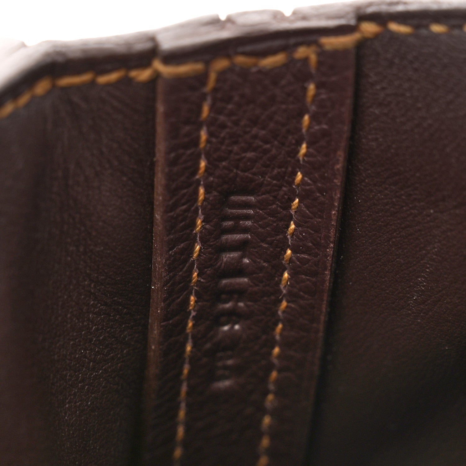 Hermes Evercolor Swift Verso 24/24 21 Sesame Rouge Sellier 7 of 10