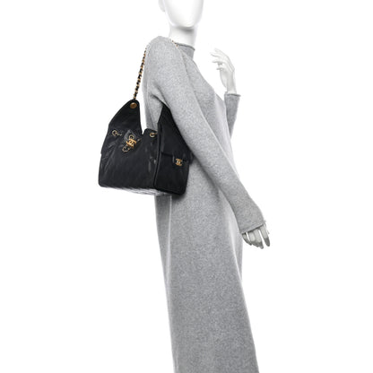 Chanel Caviar Quilted Small Chanel 25 Handbag Black 3 of 11