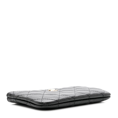 Chanel Caviar Quilted Small Cosmetic Case Black 4 of 8