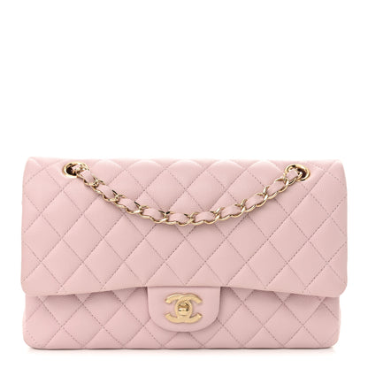 Chanel Caviar Quilted Medium Double Flap Light Pink 1 of 11