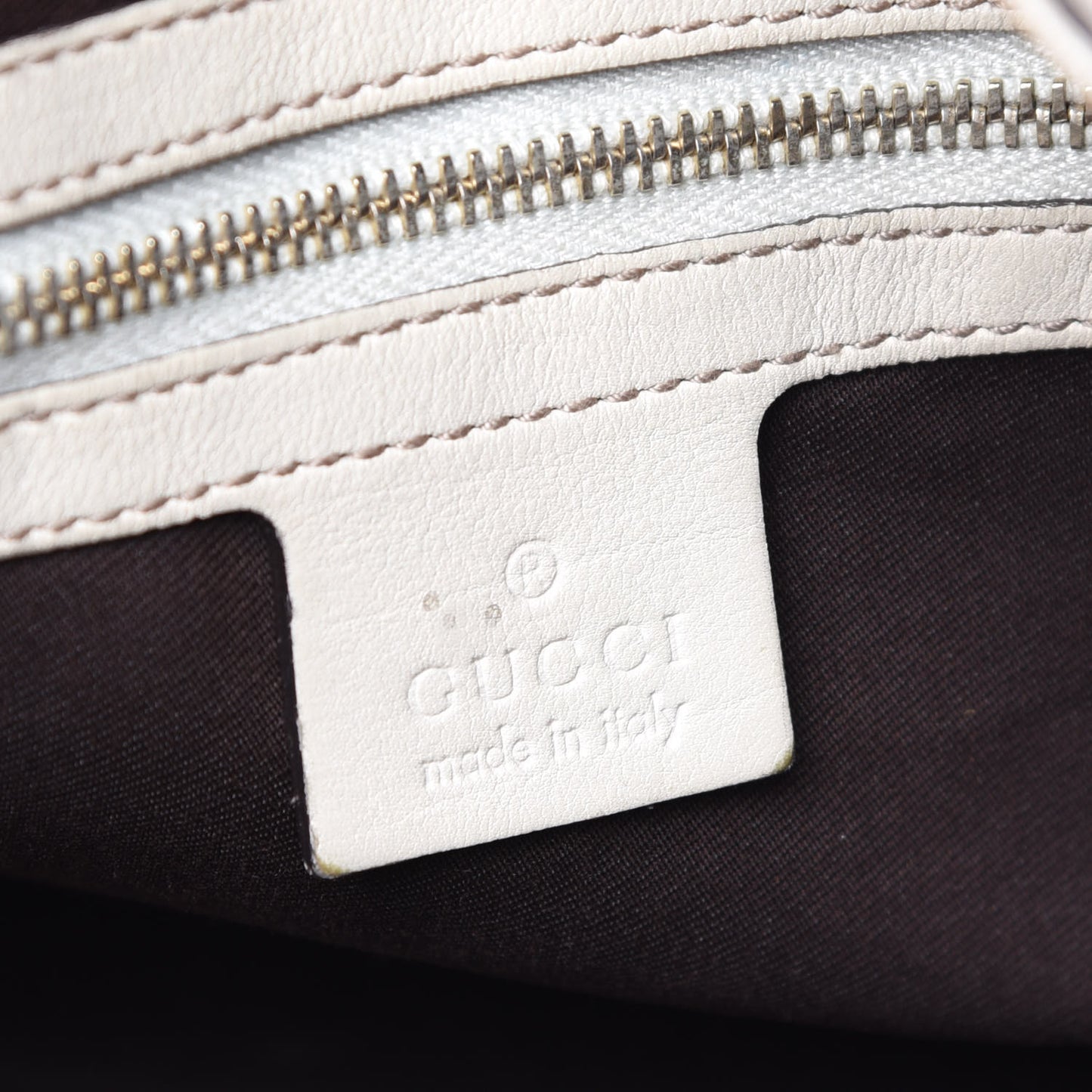 Monogram Large Wave Hobo Off White