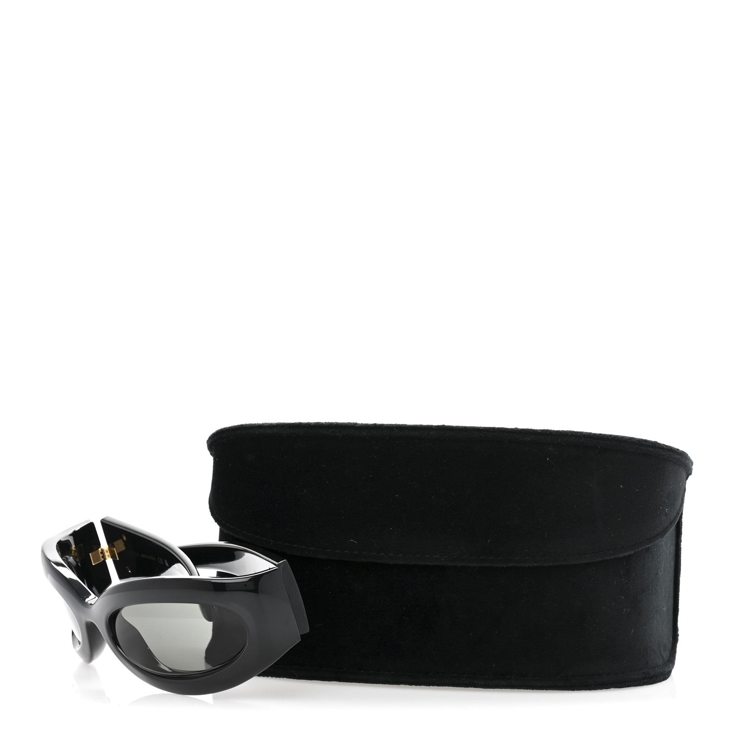 Gucci Acetate Oval Sunglasses GG1247S Black 9 of 9