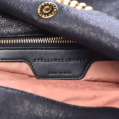 Stella McCartney Shaggy Deer Small Falabella Tote Navy 6 of 10