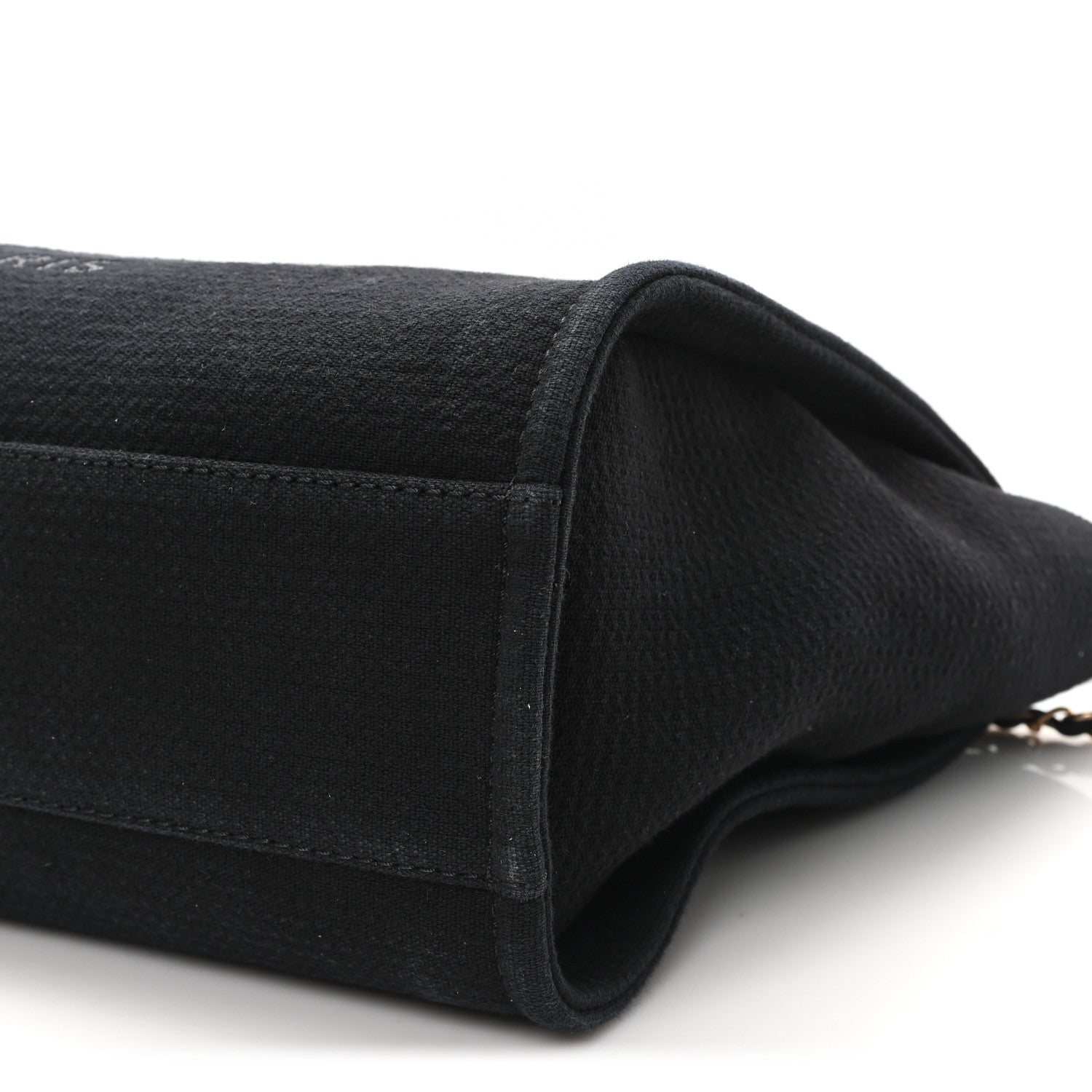 Chanel Mixed Fibers Small Deauville Tote Black 11 of 11