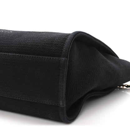 Chanel Mixed Fibers Small Deauville Tote Black 11 of 11
