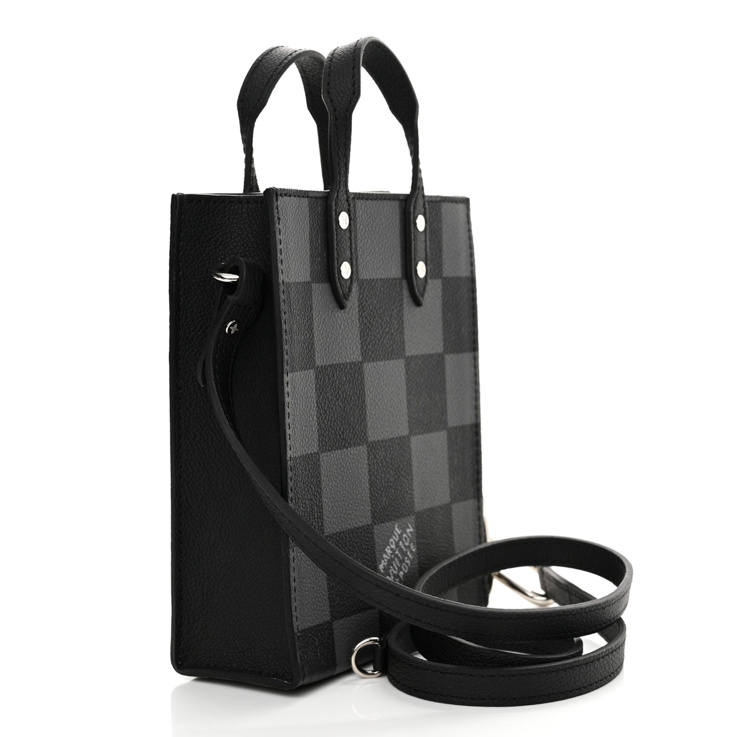 Damier Graphite Sac Plat XS Black