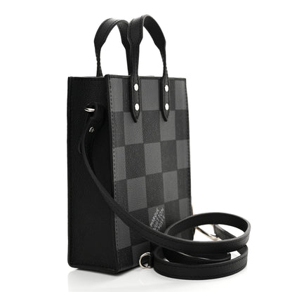 Louis Vuitton Damier Graphite Sac Plat XS Black 3 of 11