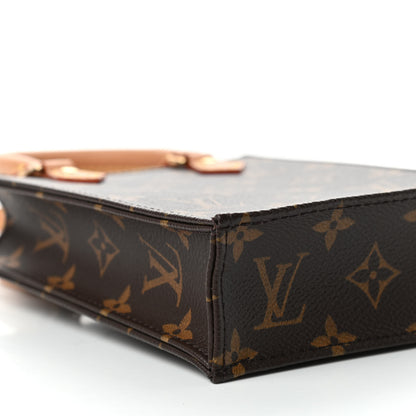 Louis Vuitton Monogram Petit Sac Plat 7 of 9