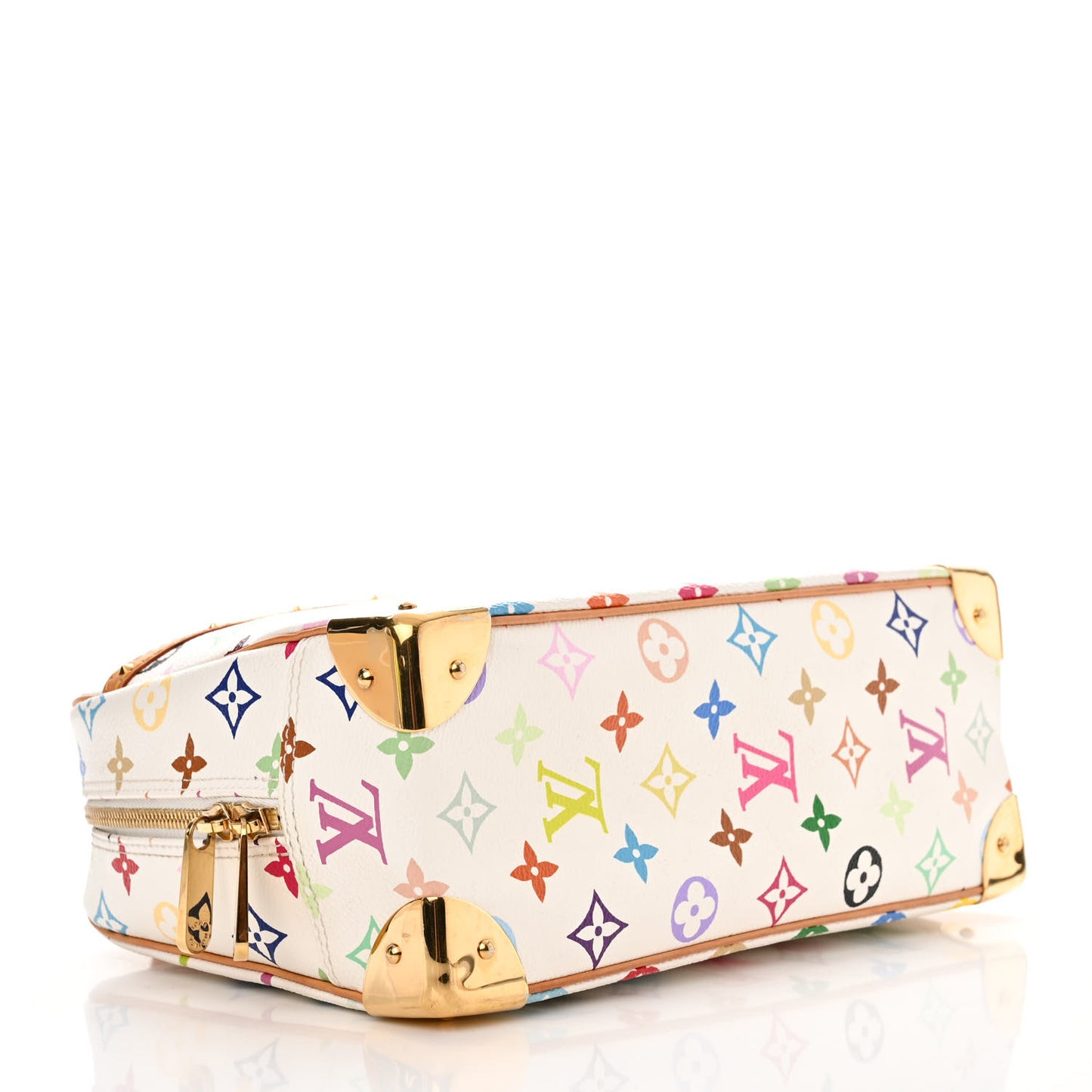 Monogram Multicolor Trouville White