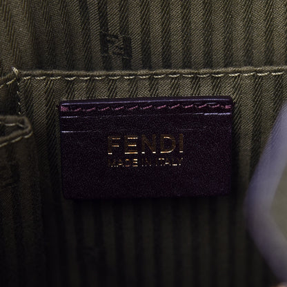 Fendi Vitello Elite Flamingo Regular 2Jours Tote Oliva 7 of 12