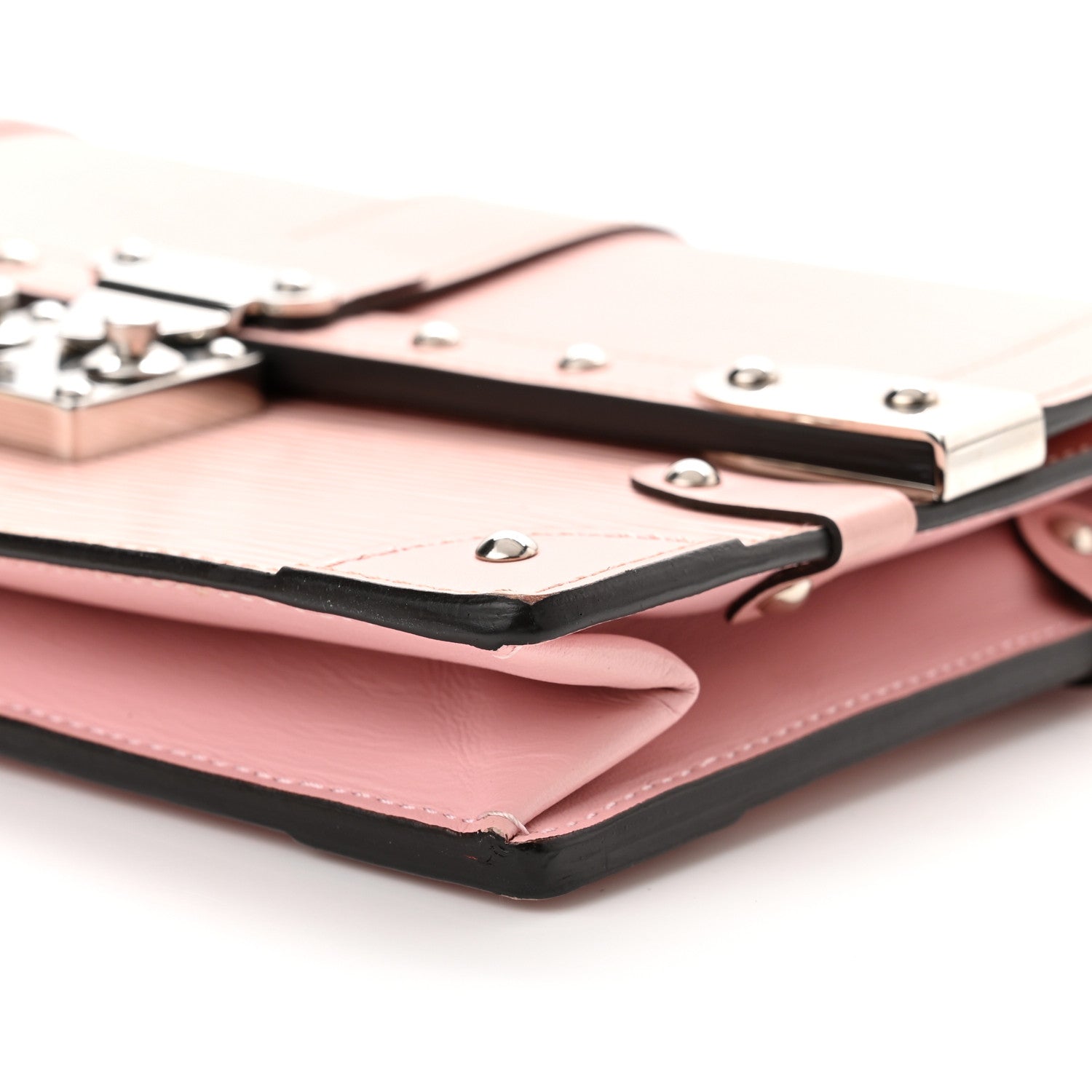Louis Vuitton Epi Trunk Chain Wallet Rose Ballerine 8 of 8