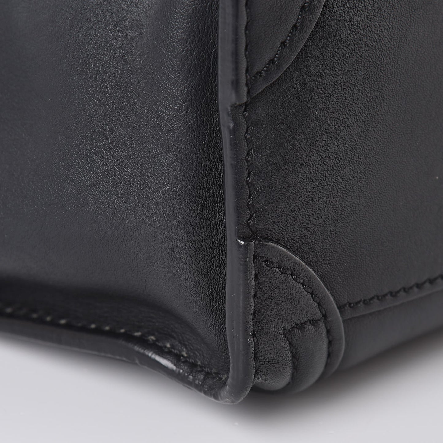 Smooth Calfskin Nano Luggage Black