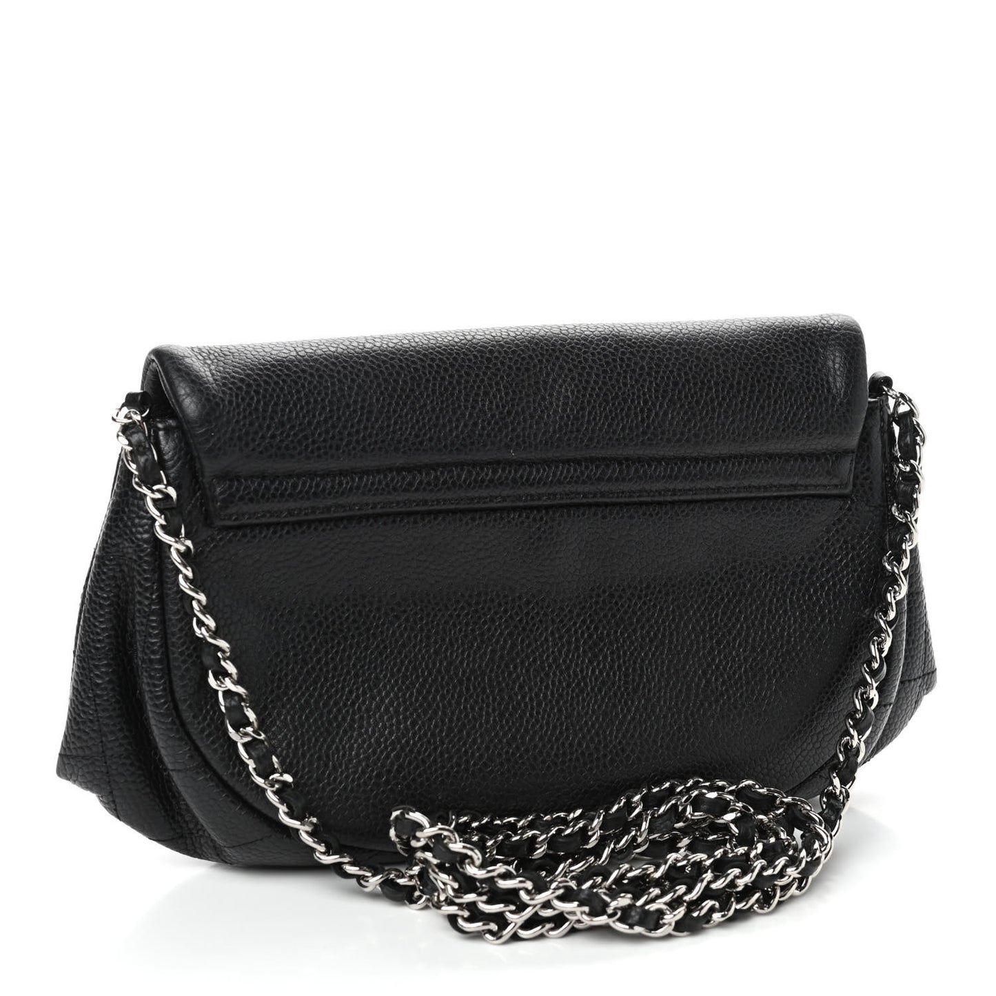 Caviar Half Moon Wallet On Chain WOC Black