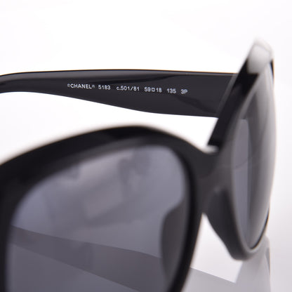 Chanel CC Sunglasses 5183 Black 4 of 6