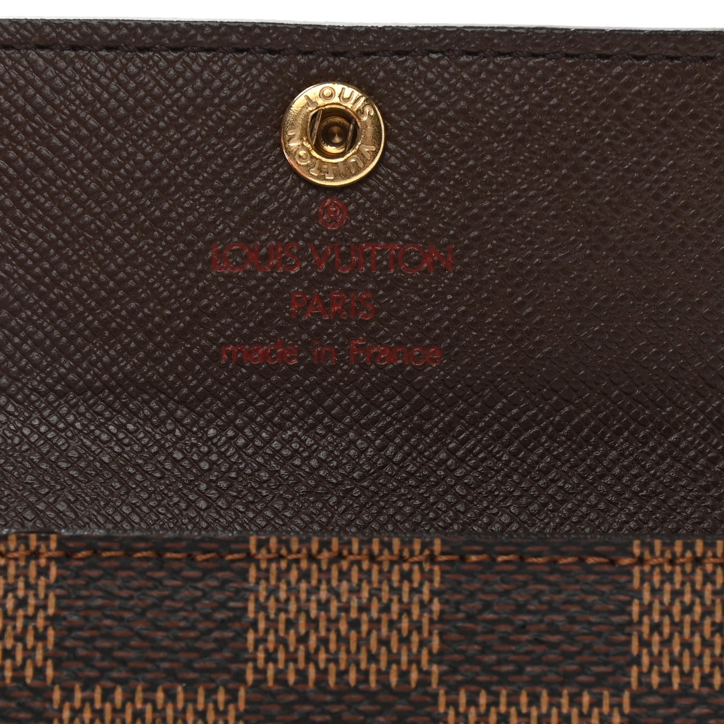 Damier Ebene Ludlow Wallet