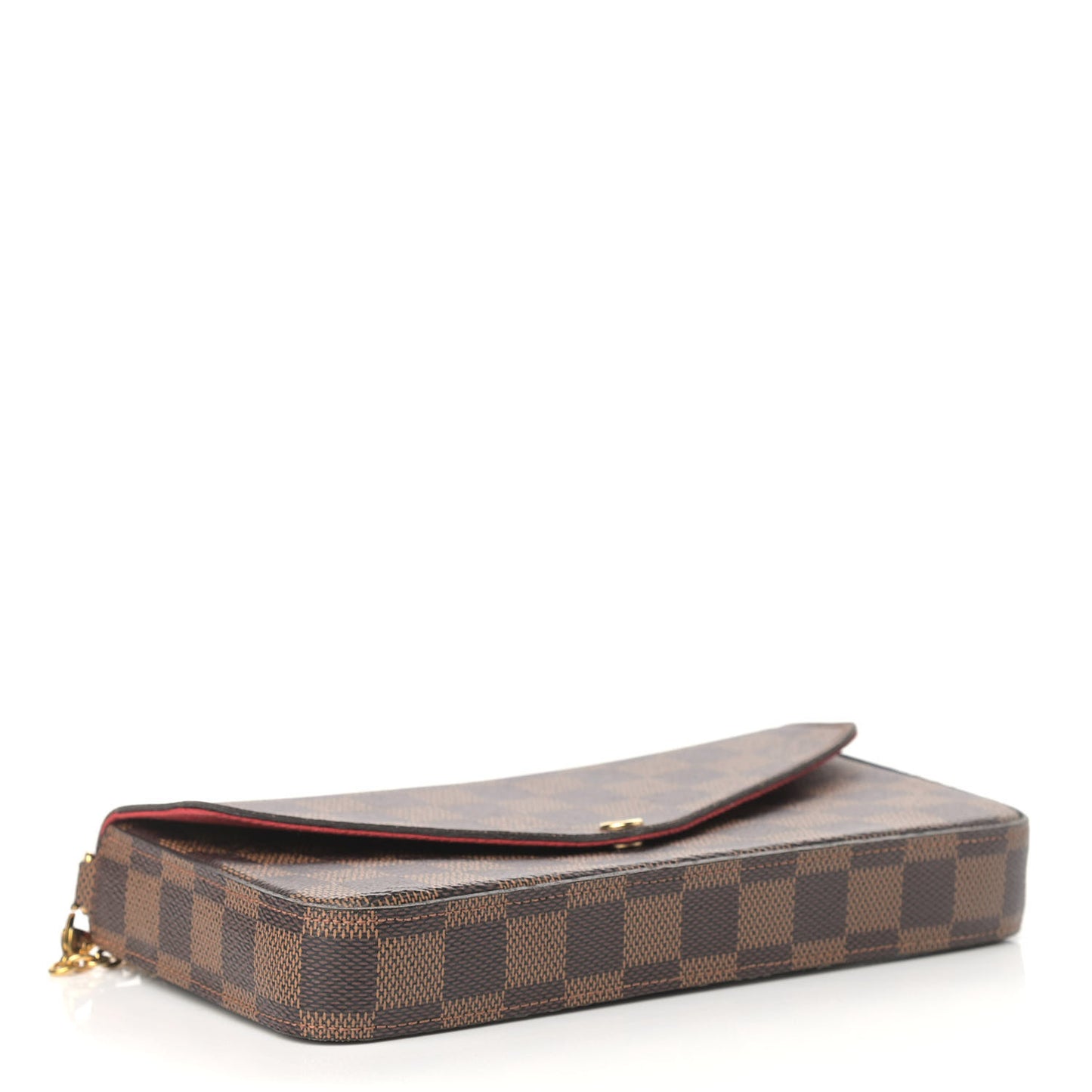 Damier Ebene Pochette Felicie Chain Wallet