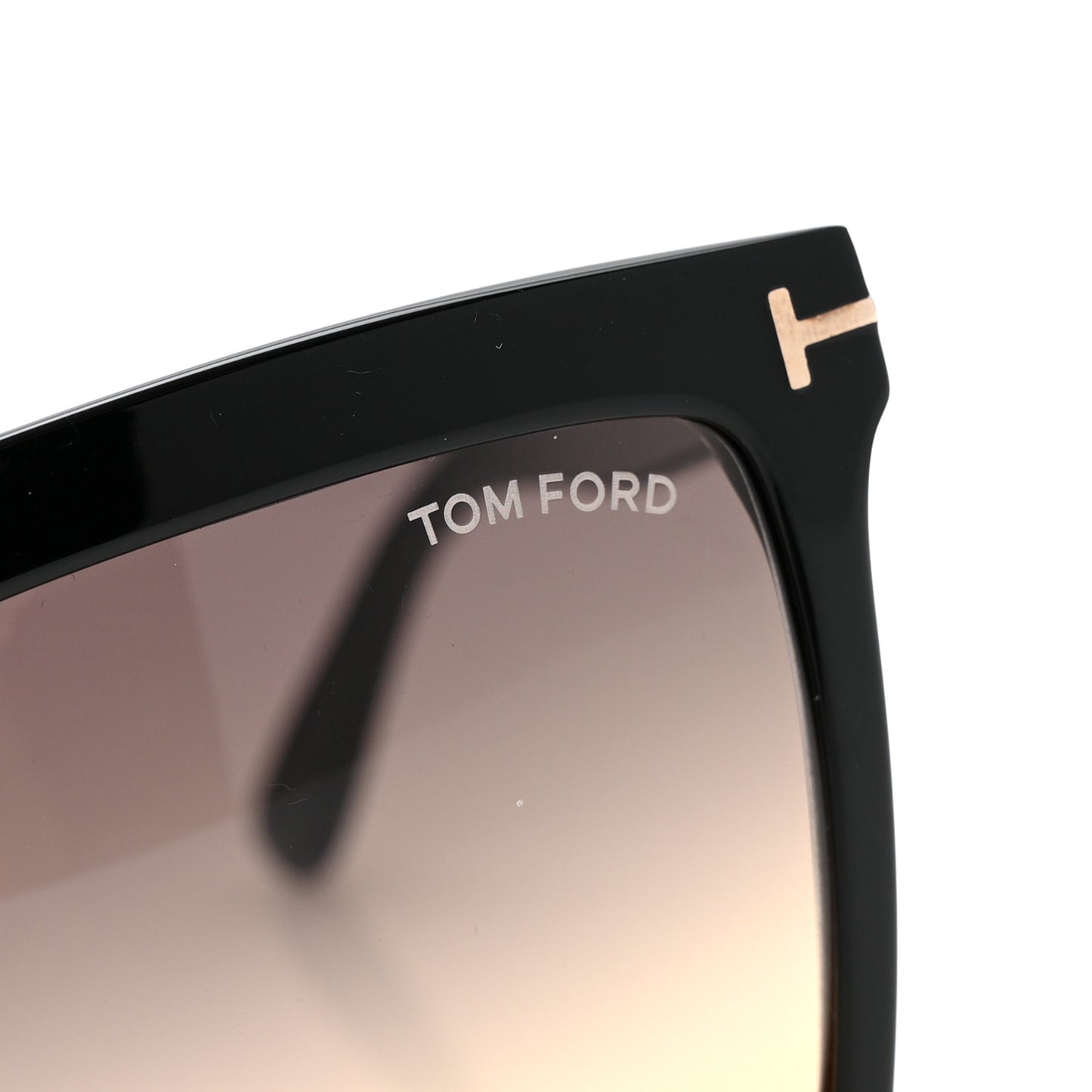 Acetate Sabrina-02 Square Sunglasses TF764 Black