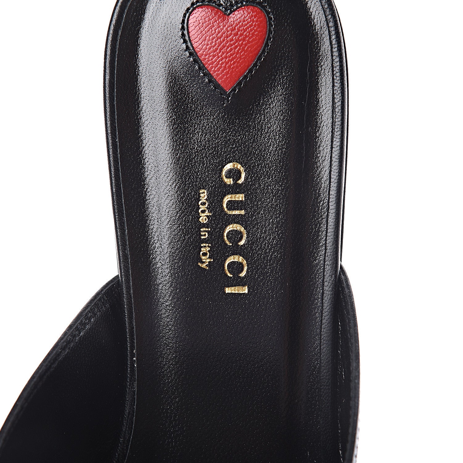 Gucci Malaga Kid Horsebit Slide Sandals 39 Black 7 of 8