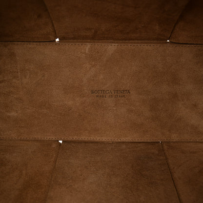 Bottega Veneta Suede Maxi Intrecciato Small Arco Tote 7 of 10
