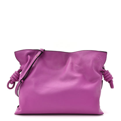 Loewe Nappa Medium Flamenco Knot Bag Purple 1 of 12