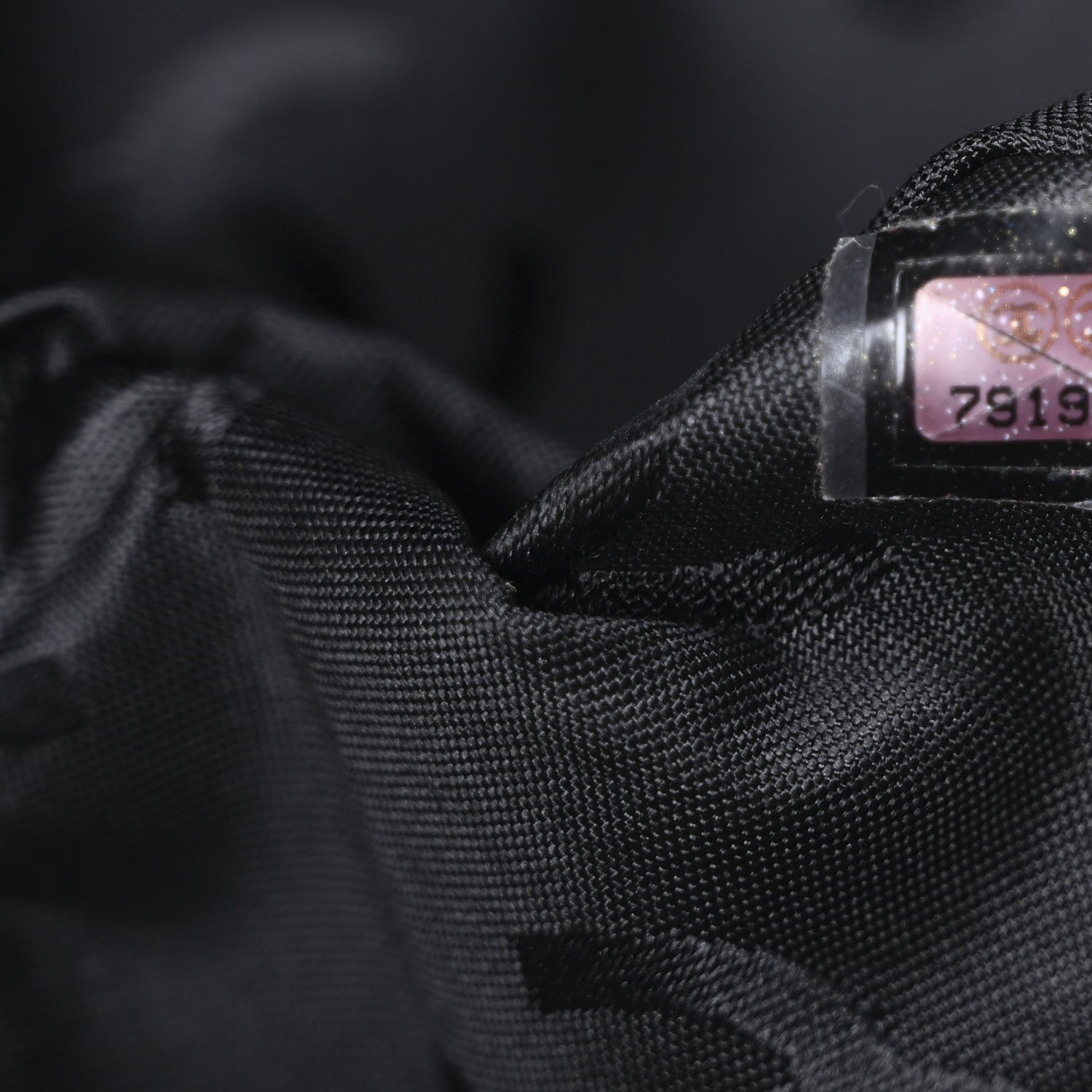 Chanel Nylon Square Quilted Flap Black 7 of 10