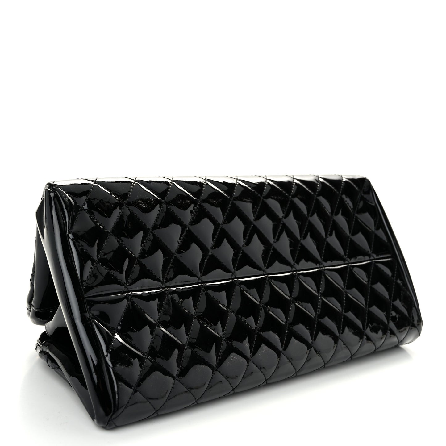 Patent Quilted Medium Just Mademoiselle Black