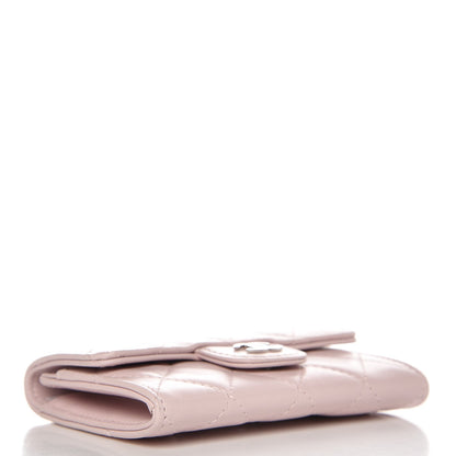 Chanel Lambskin Quilted Card Holder Light Pink 4 of 8
