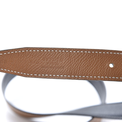 Hermes Swift Epsom 24mm Belt Strap 90 Black Gold 3 of 9