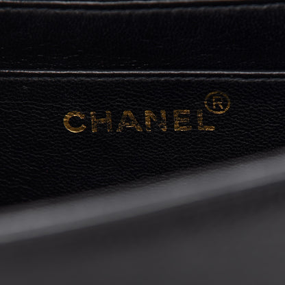 Chanel Caviar Horizontal Quilted Jumbo Single Flap Black 6 of 13