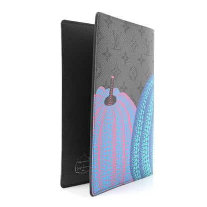Louis Vuitton LV X YK Monogram Eclipse Reverse Pumpkin Notebook Cover Multicolor 3 of 8