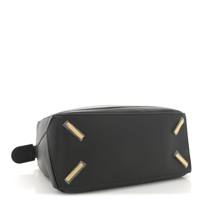 Loewe Lambskin Small Featherlight Puzzle Bag Black 4 of 10