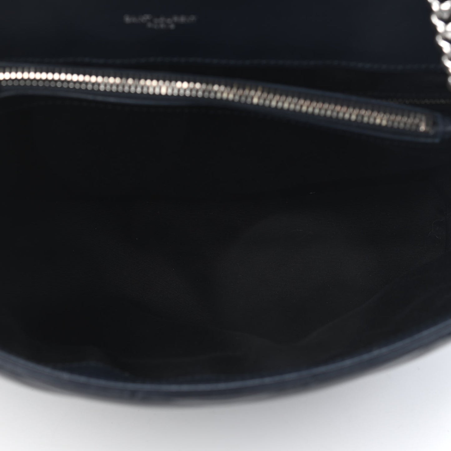 Calfskin Y Quilted Monogram Medium Loulou Chain Satchel Medium Blue