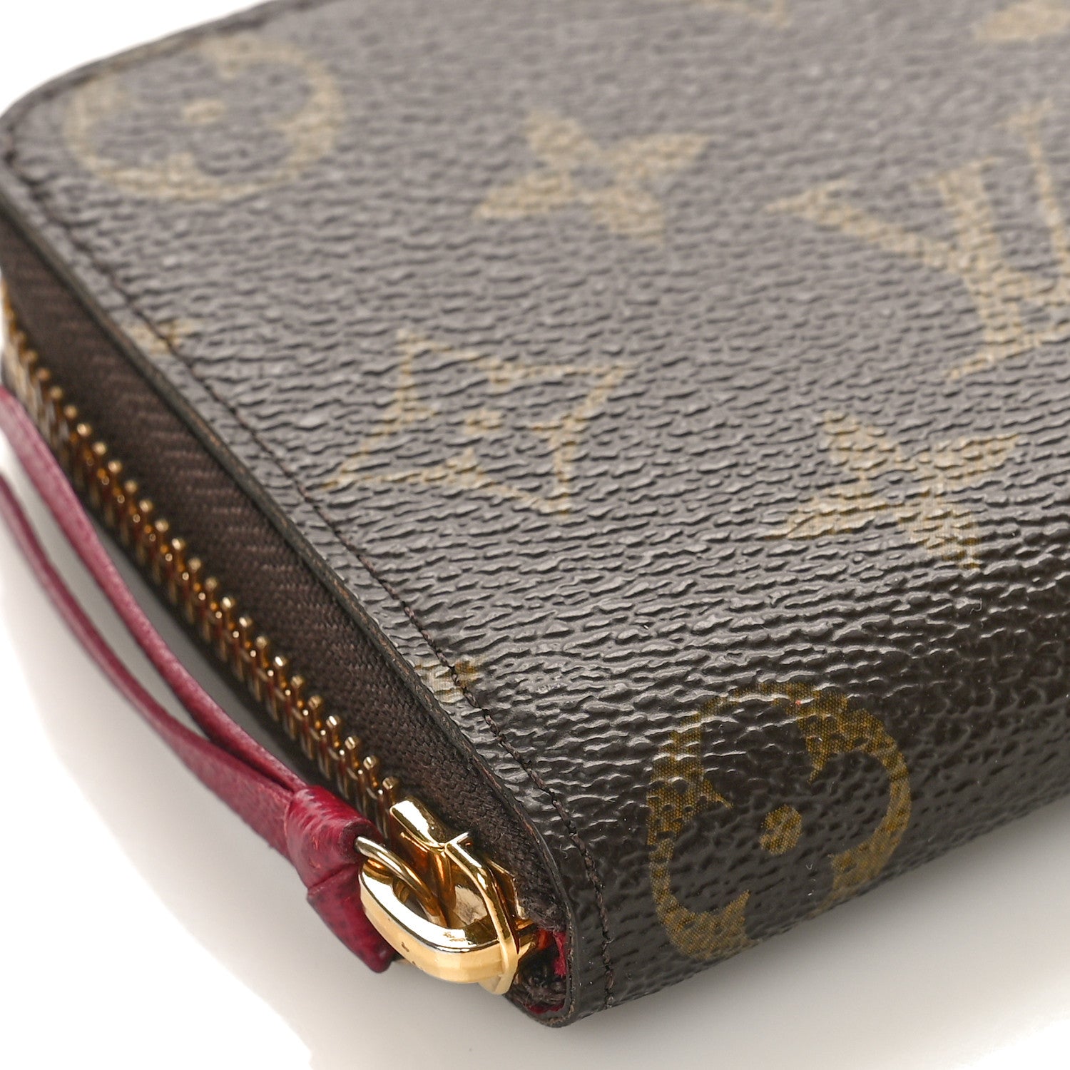 Louis Vuitton Monogram Clemence Wallet Fuchsia 7 of 8