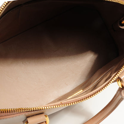 Prada Saffiano Vernice Promenade Dome Tote Cammeo 5 of 9