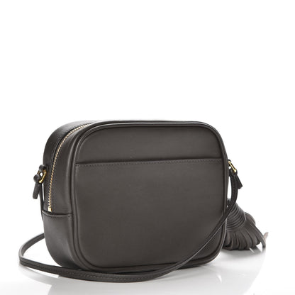 Saint Laurent Calfskin Monogram Blogger Bag Dark Grey 3 of 7