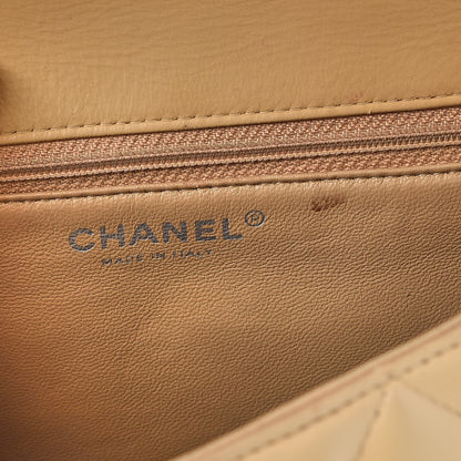 Chanel Lambskin Quilted Jumbo Kelly Flap Bag Beige 6 of 14