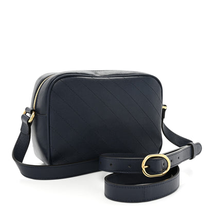 Gucci Sakai Be Green Calfskin Diagonal Stitched Small Blondie Shoulder Bag Blue Agata 3 of 9