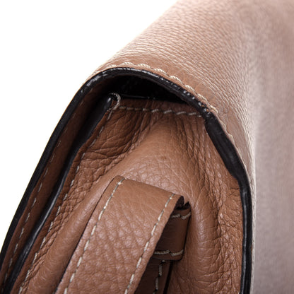 Chloe Calfskin Mini Marcie Round Crossbody Bag Nut 15 of 20