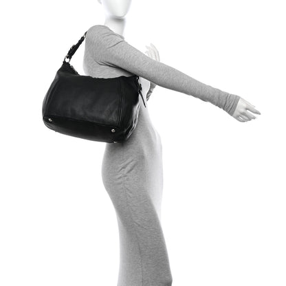 Prada Vitello Phenix Hobo Black 2 of 11