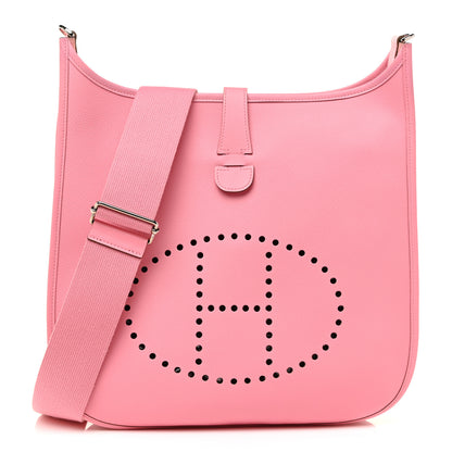 Hermes Epsom Evelyne III GM Rose Confetti 1 of 11