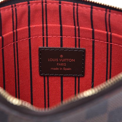Louis Vuitton Damier Ebene Neverfull MM GM Pochette 6 of 7