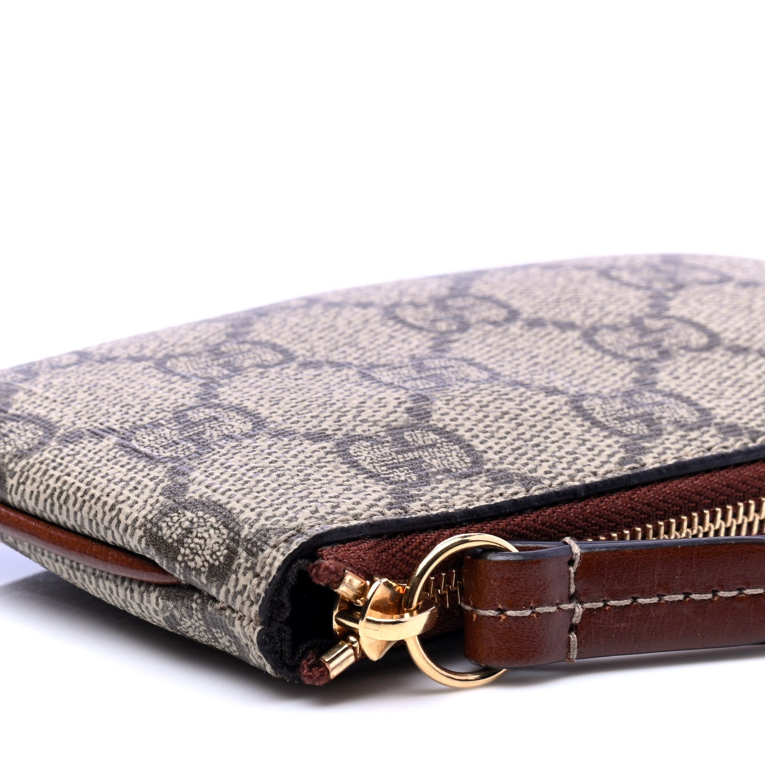 Gucci GG Supreme Monogram Key Case Brown 6 of 6