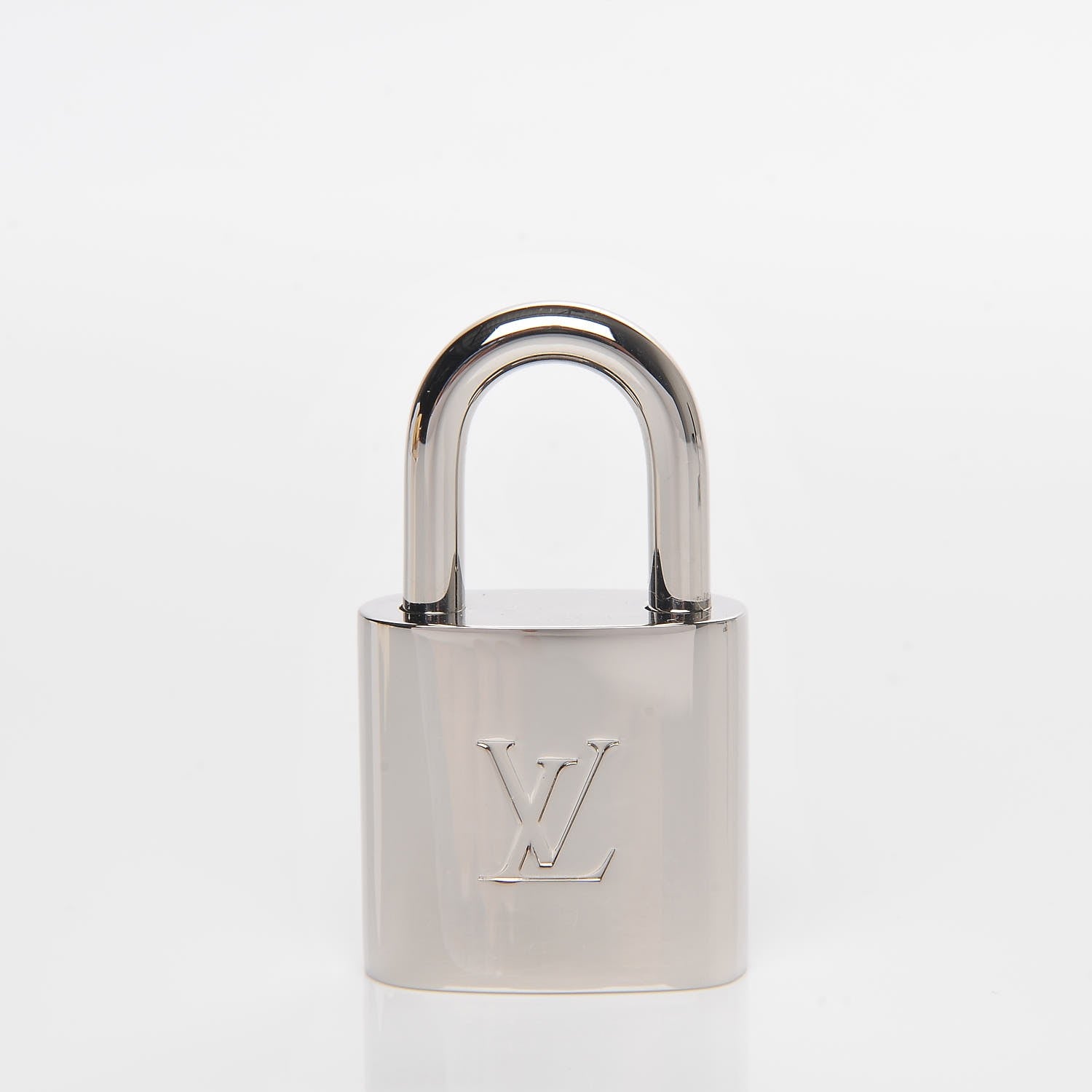 Louis Vuitton Polished Silver Lock and Key Set 2 of 4