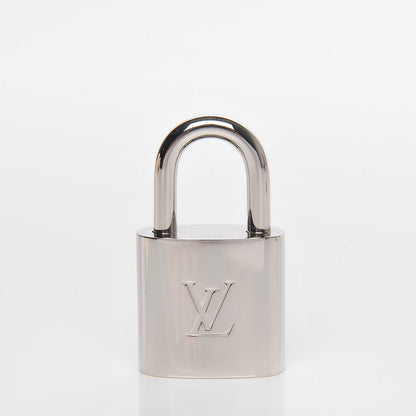 Louis Vuitton Polished Silver Lock and Key Set 2 of 4