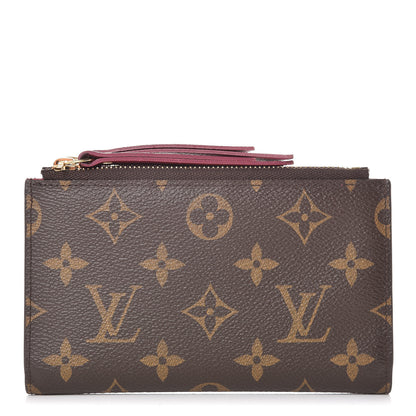 Louis Vuitton Monogram Adele Compact Wallet Fuchsia 1 of 11