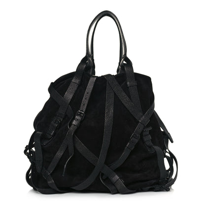 Alexander Wang Suede Kirsten Satchel Black 1 of 11